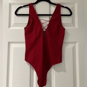 Wilfred Free Lace Up Bodysuit